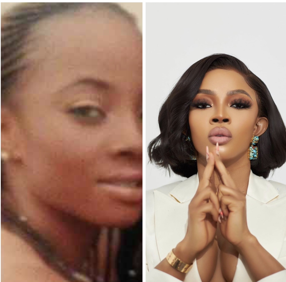 Toke Makinwa Before And and After 